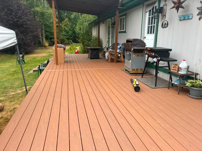 Trex Composite Fence in Methuen